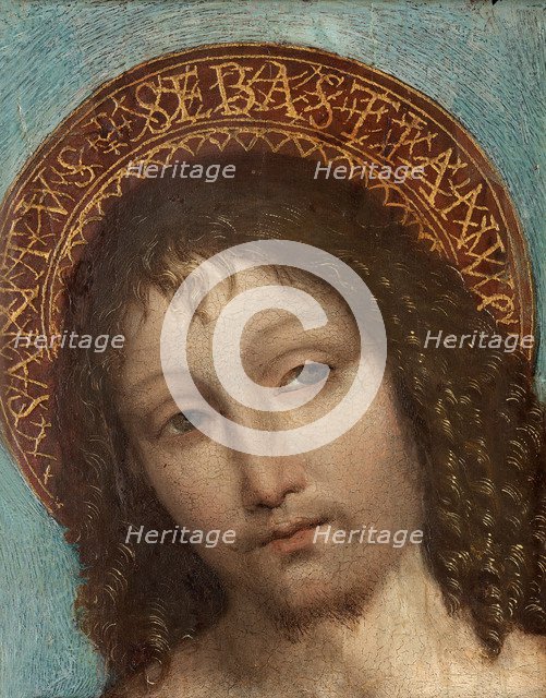 Saint Sebastian. Artist: Bergognone, Ambrogio (1453-1523)