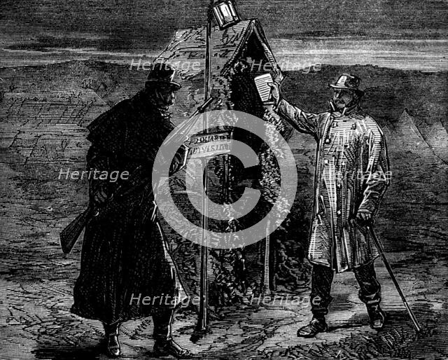 The Autumn Campaign on Dartmoor: our special artist challenged, 1873. Creator: Unknown.