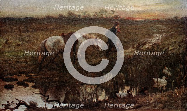 'The Cast Shoe', 1865 (1901). Artist: Unknown