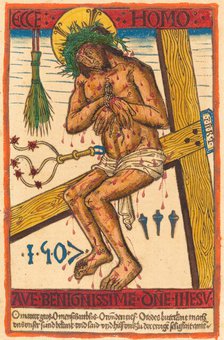 Christ as the Man of Sorrows, 1507. Creator: Unknown.
