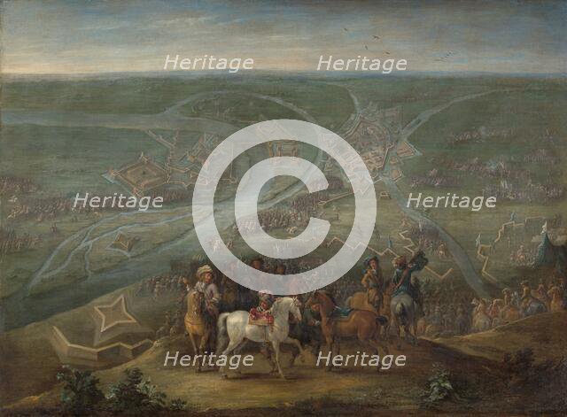 French Commanders at the Siege of Rheinberg, 1672, c.1675. Creator: Lambert de Hondt II.