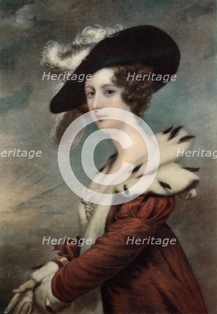 'Mrs Agar Ellis', 19th century (1910).Artist: Samuel William Reynolds