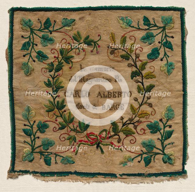Sampler, 1800s. Creator: Unknown.