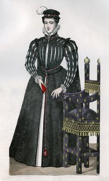 Mary Stuart, Queen Consort of Francis II of France, c1560 (1882-1884). Artist: Unknown