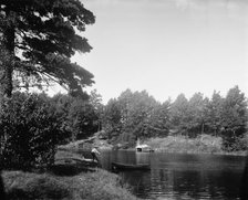 On the Black River near South Haven, Mich., between 1890 and 1901. Creator: Unknown.