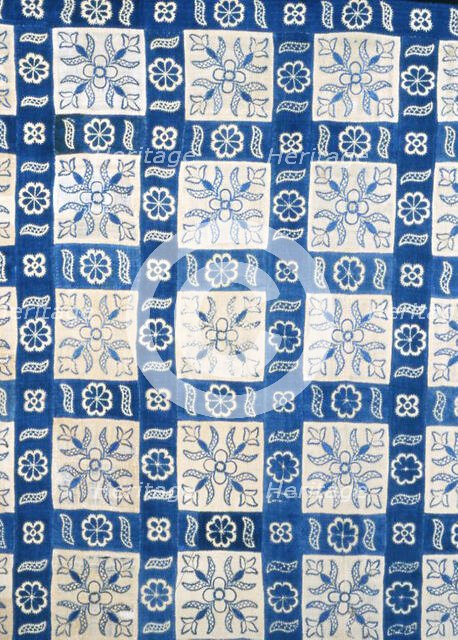 Tablecloth or Bedcover, United States, c. 1800. Creator: Unknown.