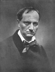 Charles Pierre Baudelaire (1821-1867), French Symbolist poet and art critic, 1864-1865. Artist: Unknown