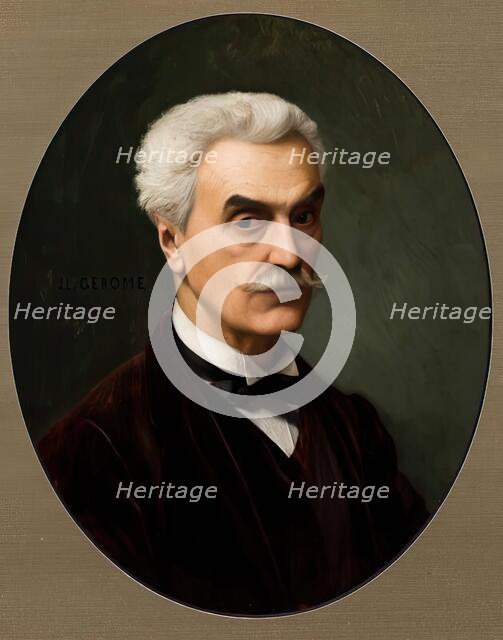 Jean-Léon Gérôme, Self Portrait, 1886. Creator: Jean-Leon Gerome.