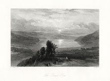 'The Dead Sea', 19th century. Artist: W Miller