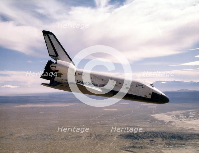 Space shuttle, 1981. Creator: NASA.