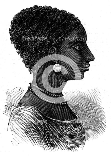Zanzibar slave girl, 1873. Creator: Unknown.