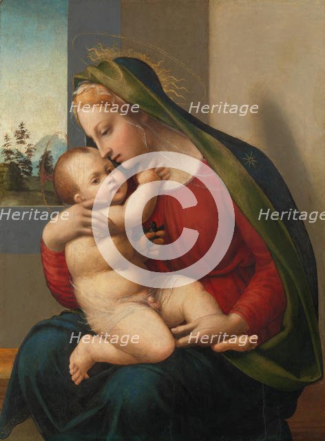Madonna and Child, ca. 1520. Creator: Francesco Granacci.