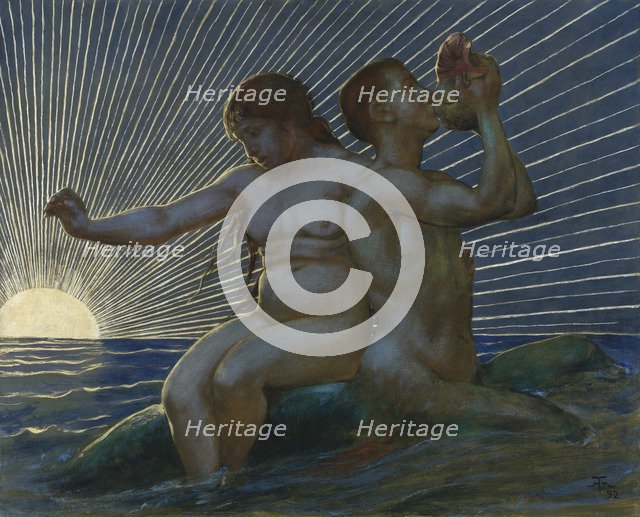 Triton and Nereid, 1892.