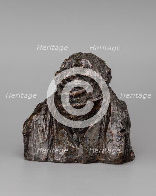 Auguste-Hilarion, Comte de Kératry, model c. 1832/1835, cast 1929/1930. Creator: Honore Daumier.