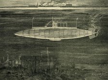 'The French Submarine Boat, The Gustave Zédé', c1900. Creator: Marguerite Jacob.