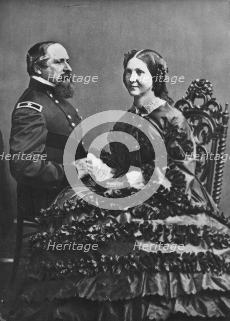 'James B. and Fannie Ricketts', c1860, (1939). Artist: Mathew Brady.