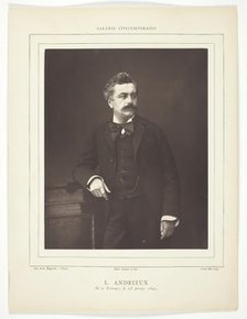 L. Andrieux, c. 1876. Creator: Ferdinand J. Mulnier.