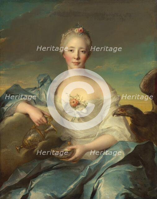 Madame Le Fèvre de Caumartin as Hebe, 1753. Creator: Jean-Marc Nattier.