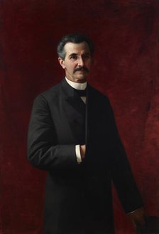 Portrait of Dr Feliks Sommer, 1894. Creator: Bronislaw Wisniewski.