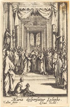 The Marriage of the Virgin, in or after 1630. Creator: Jacques Callot.
