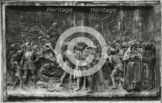 Giordano Bruno at the stake, 1888-1889. Creator: Ferrari, Ettore (1845-1929).