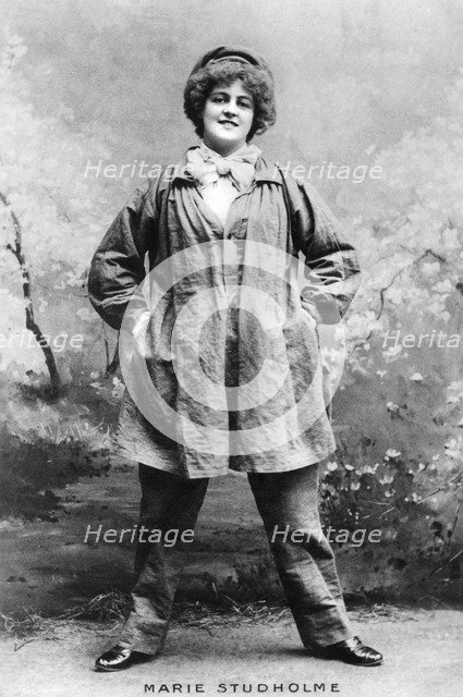 Marie Studholme (1875-1930), English actress, 1900s. Artist: Unknown