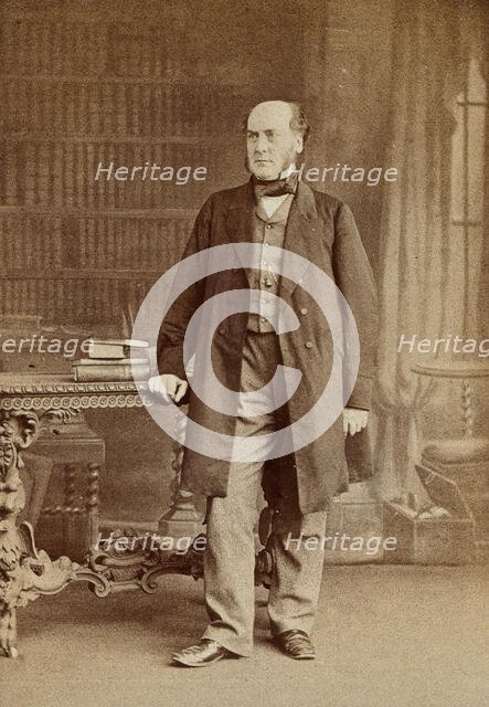 George Gilbert Scott, c1860s. Creator: Ernest Edwards.