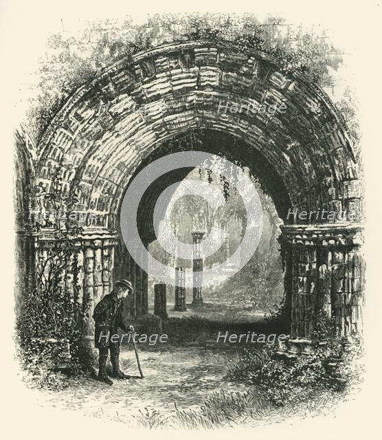 'Furness Abbey', c1870.