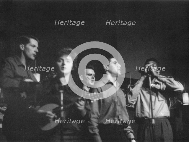 The Spinners, Cecil Sharp House, London, c1960s. Artist: Eddis Thomas