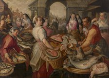 Fish Market, 1574. Creator: Joachim Beuckelaer.