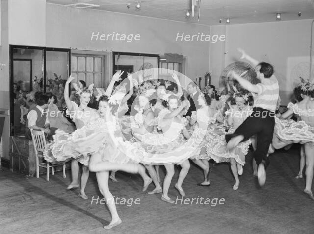 Portrait of Lee Sherman, Radio City Music Hall, New York, N.Y., ca. June 1947. Creator: William Paul Gottlieb.