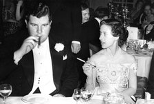 Princess Margaret and Jeremy Tree at a charity ball at the Savoy Hotel, London, 1953. Artist: Unknown