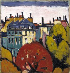 Landscape, Paris, 1912-1914. Creator: H Lyman Sayen.
