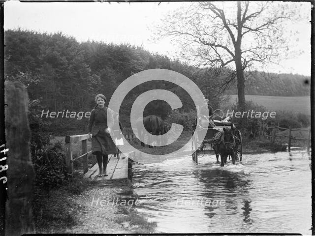 Chenies, Chiltern, Buckinghamshire, 1917. Creator: Katherine Jean Macfee.