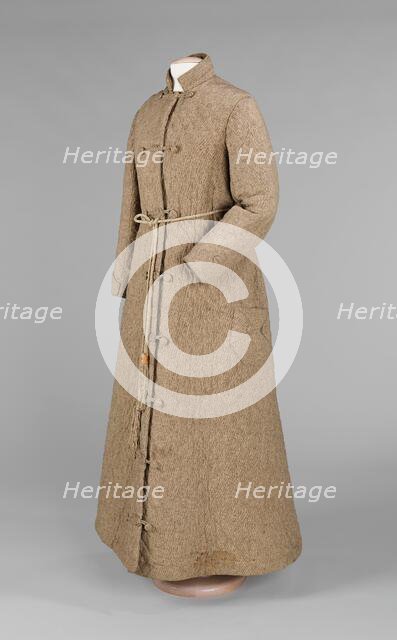 Dressing gown, American, 1850-59. Creator: Unknown.