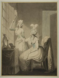 The Lady and the Queen Wasp, 1780/90. Creator: Francis Wheatley.