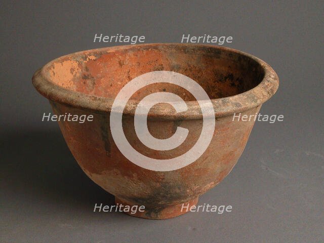 Bowl, Coptic, 4th-7th century. Creator: Unknown.