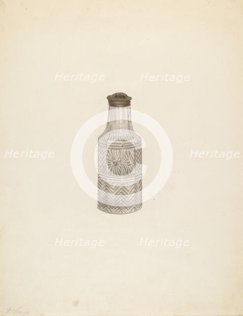 Salt Shaker, c. 1939. Creator: Michael Fenga.