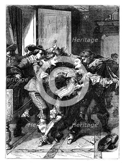 The assassination of the Duke of Buckingham, c1902. Artist: Unknown