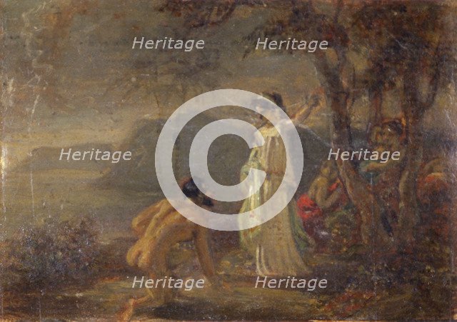 'Ulysses and Nausicaa', c1772-1845. Artist: Robert Smirke