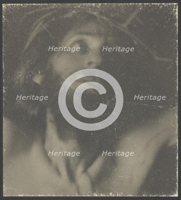 Study of Head of Christ, 1898. Creator: Fred Holland Day.