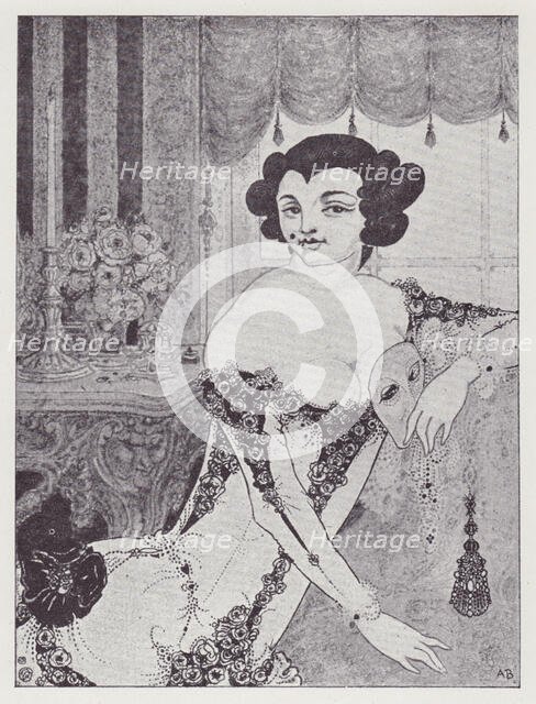 Arbuscula, 1897. Creator: Aubrey Beardsley.