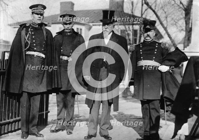 Governor Mann & staff, between c1910 and c1915. Creator: Bain News Service.
