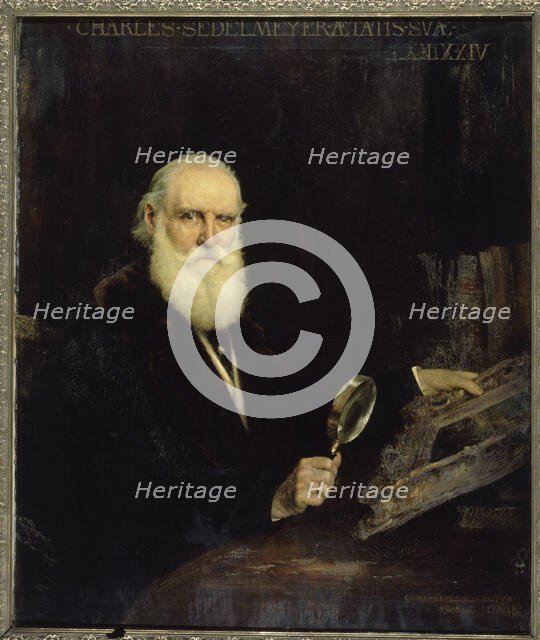 Portrait of Charles Sedelmeyer (1837-1925), art dealer, 1911. Creator: Gabriel Ferrier.