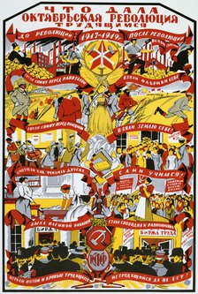 USSR Poster, 1919. Artist: Unknown