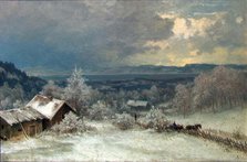 Winter Landscape, 1869. Creator: Morten Müller.