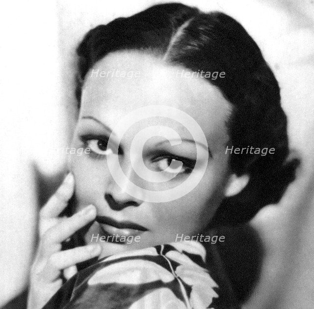 Katherine DeMille, Canadian born American actress, 1934-1935. Artist: Unknown