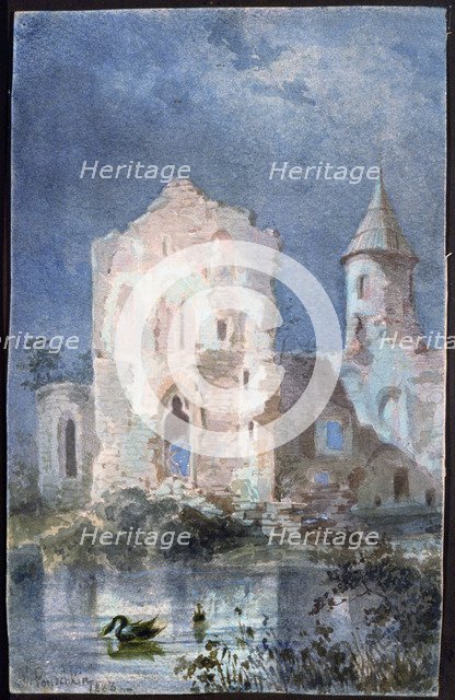 'Landscape of Eygue', 1833. Artist: Alexandre Pouchkine