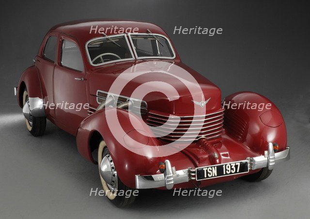 1937 Cord Westchester Sedan Artist: Unknown.