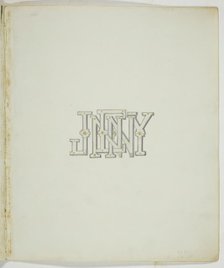 Auld Lang Syne Album, 1855/68. Creator: Georgina Cowper.